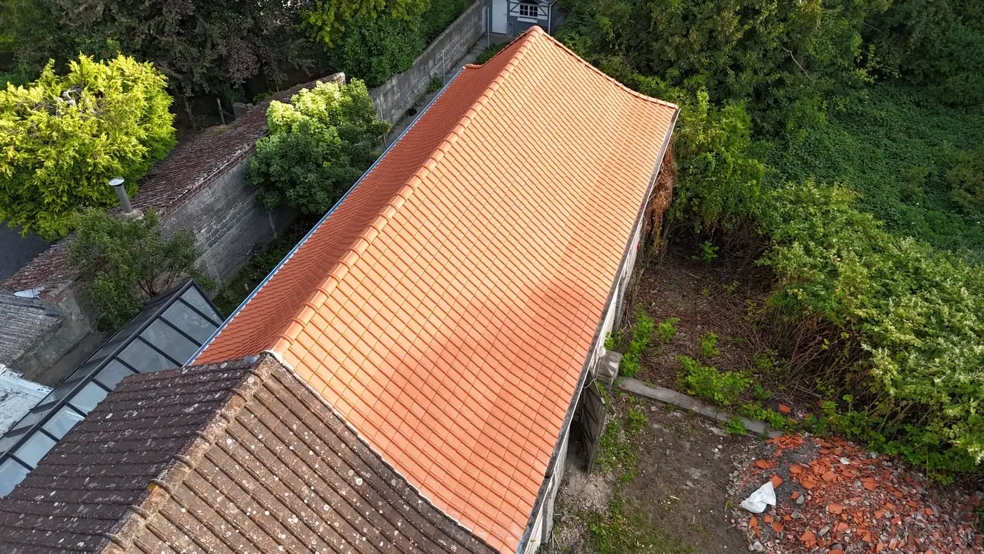 Rénovation de toiture en tuiles à Tournai — Embellie-Toit, couvreur-zingueur à Tournai